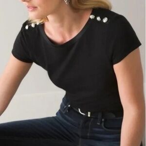 White House Black Market Tee